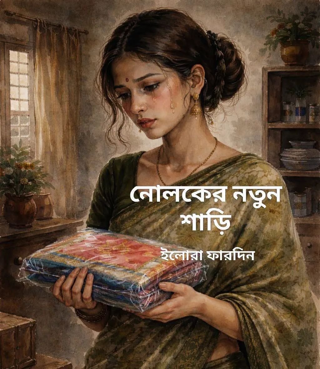 নোলকের নতুন শাড়ি