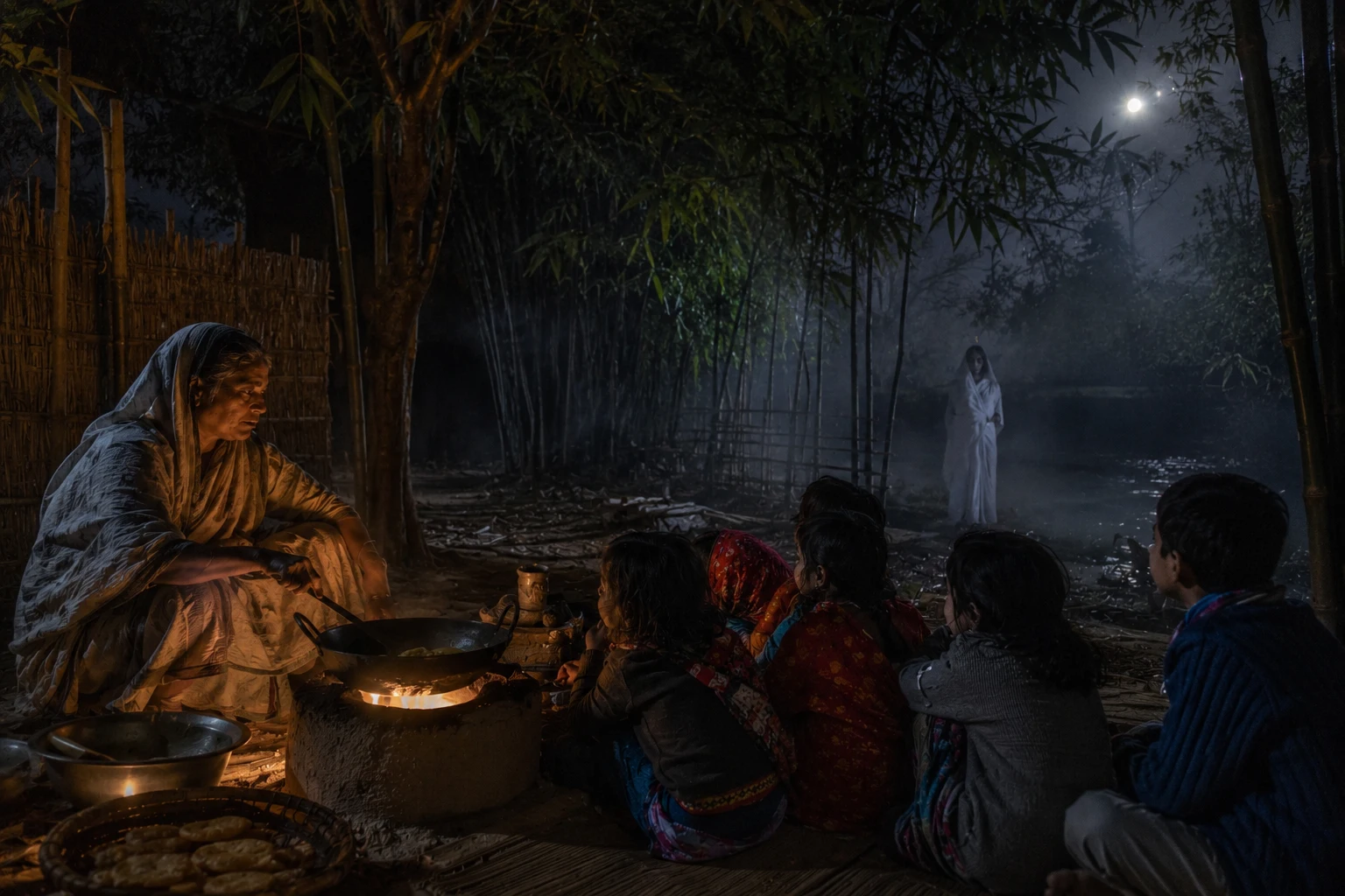 নিঝুম রাতের পিঠা আর বেলগাছের বাসিন্দা