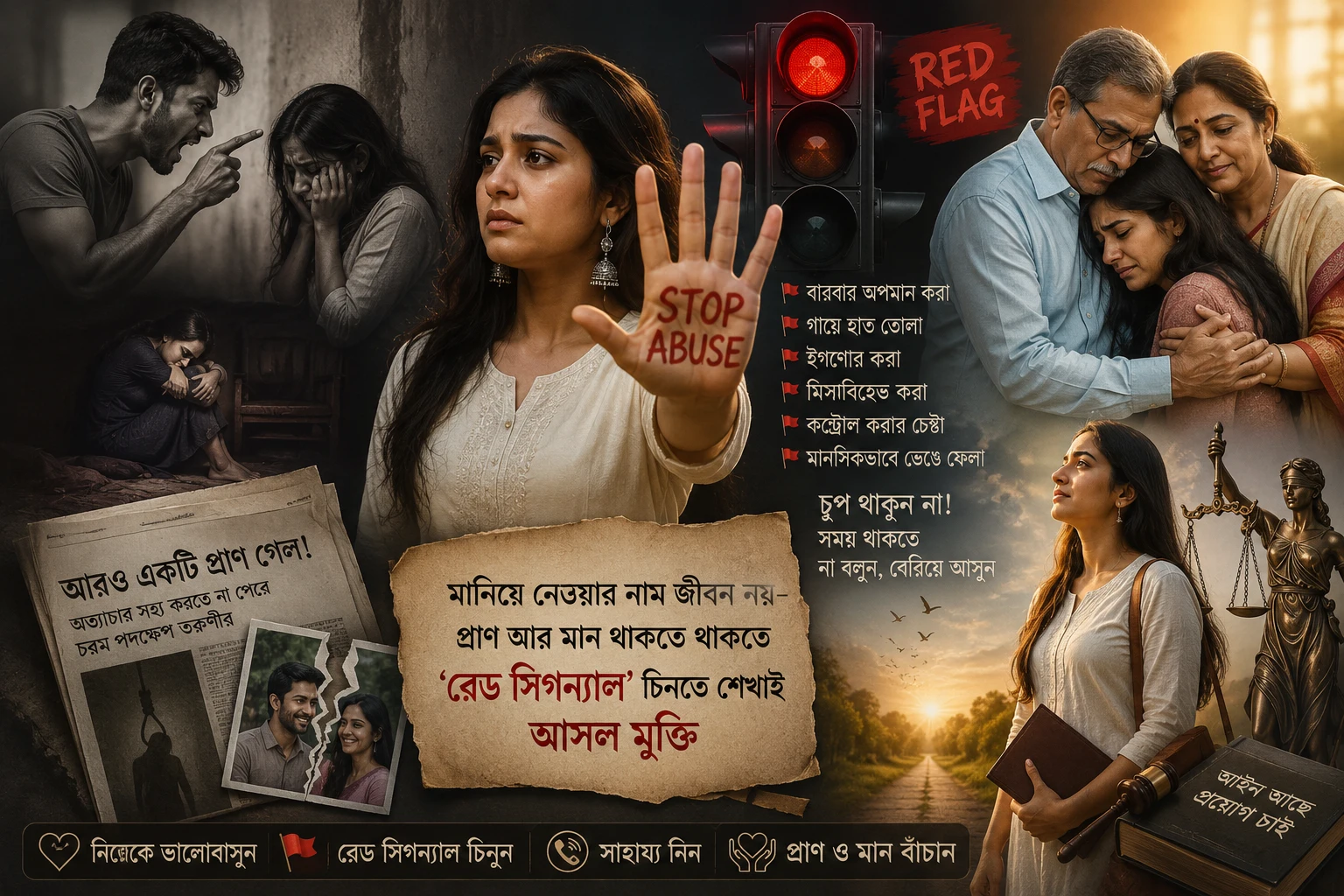 রেড সিগন্যাল চেনাই আসল মুক্তি