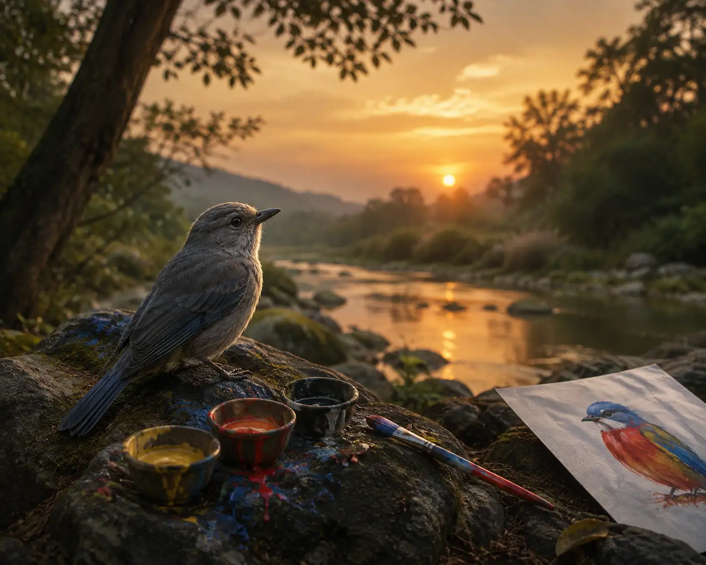 নিজের রঙের খোঁজে
