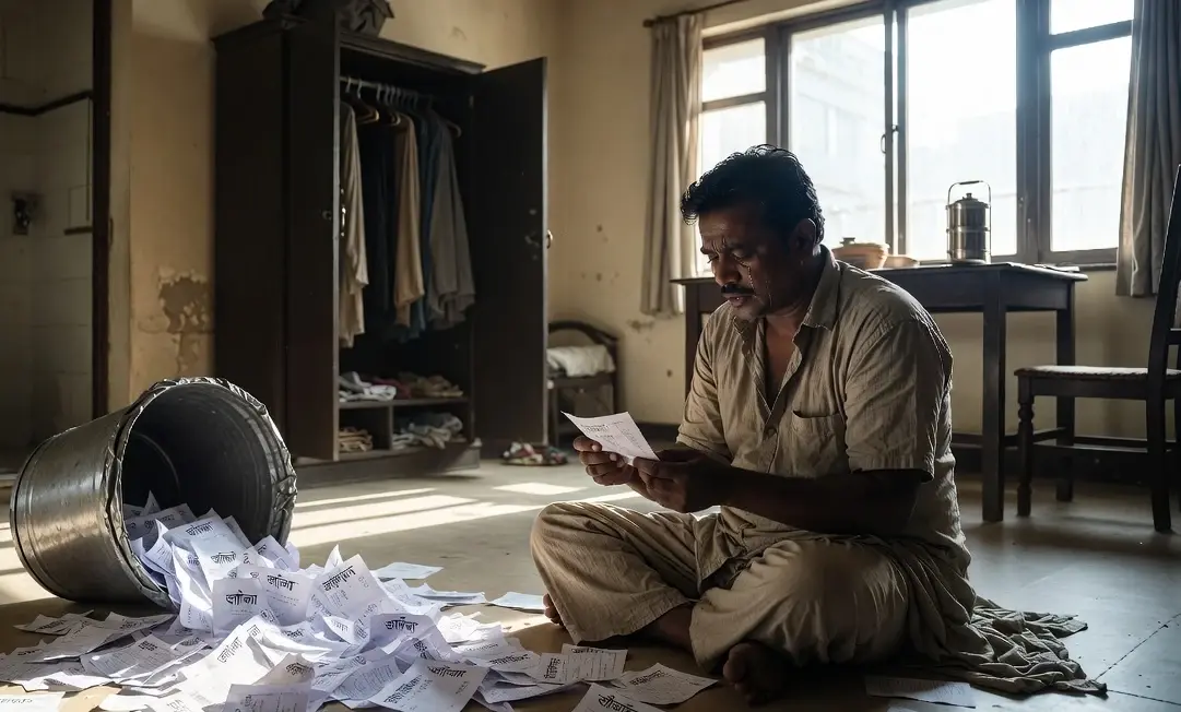 সম্মানহীন সংসারে ভালোবাসা একসময় বিষ হয়ে যায়, শেষ চিরকুটের নির্মম সত্যি